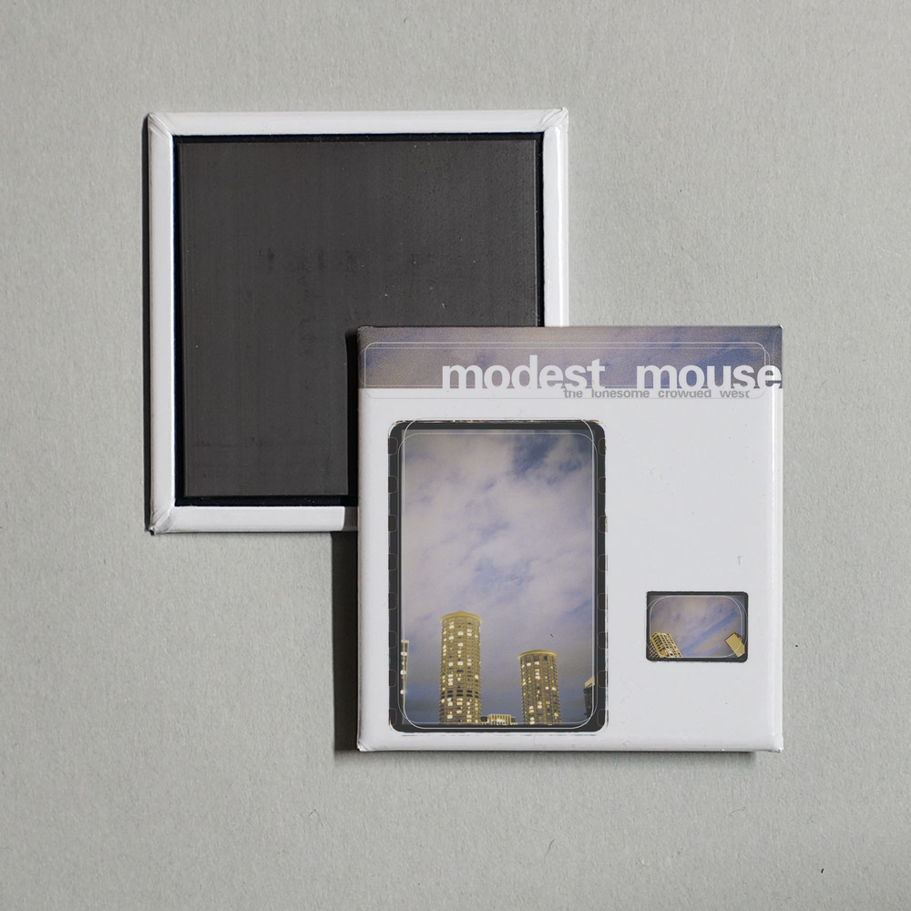 Modest Mouse - The Lonesome Crowded West Album Cover Fridge Magnet