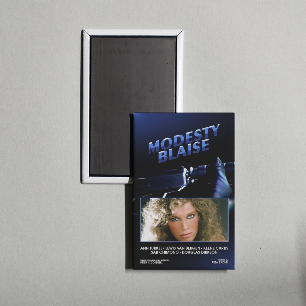Modesty Blaise Mini Movie Fridge Magnet
