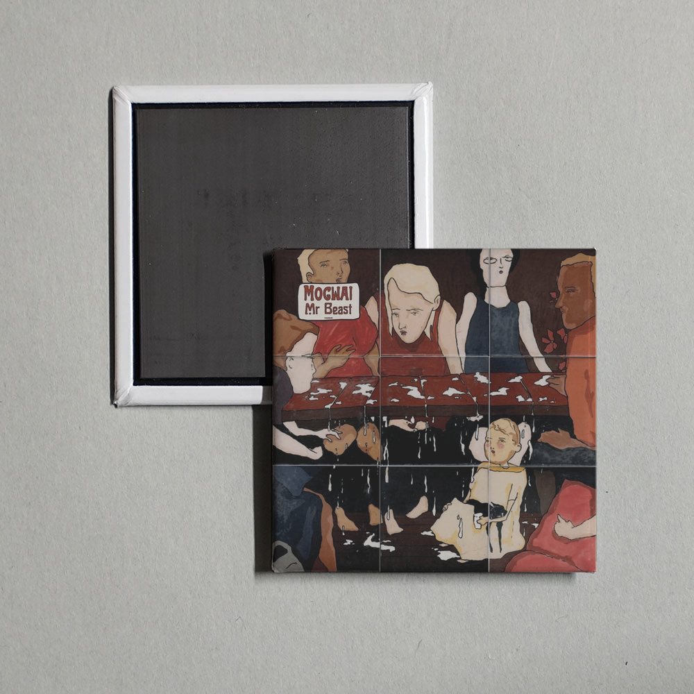 Mogwai - Mr. Beast Album Cover Fridge Magnet