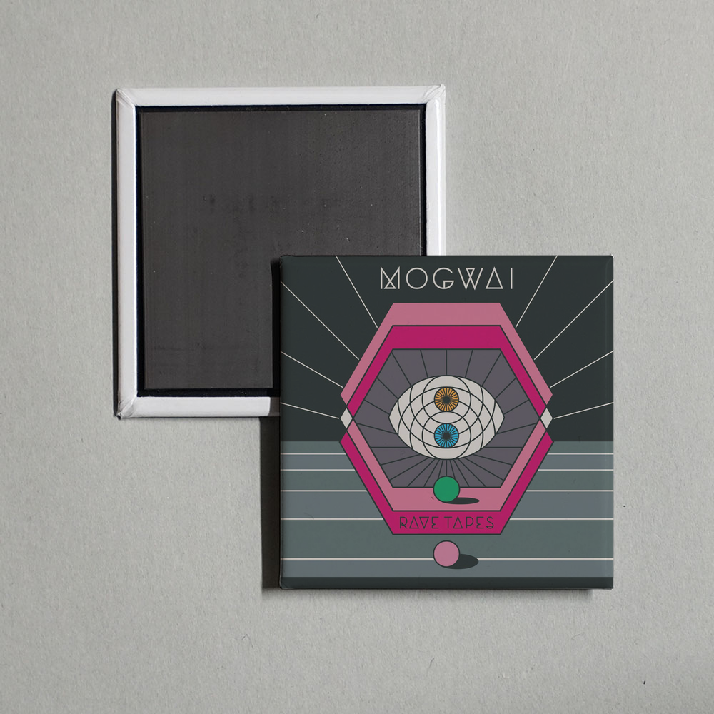 Mogwai - Rave Tapes Album Cover Fridge Magnet