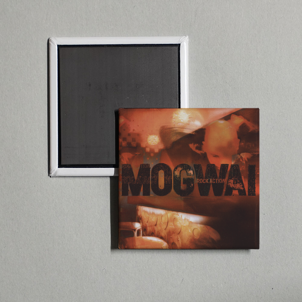 Mogwai - Rock Action Album Cover Fridge Magnet
