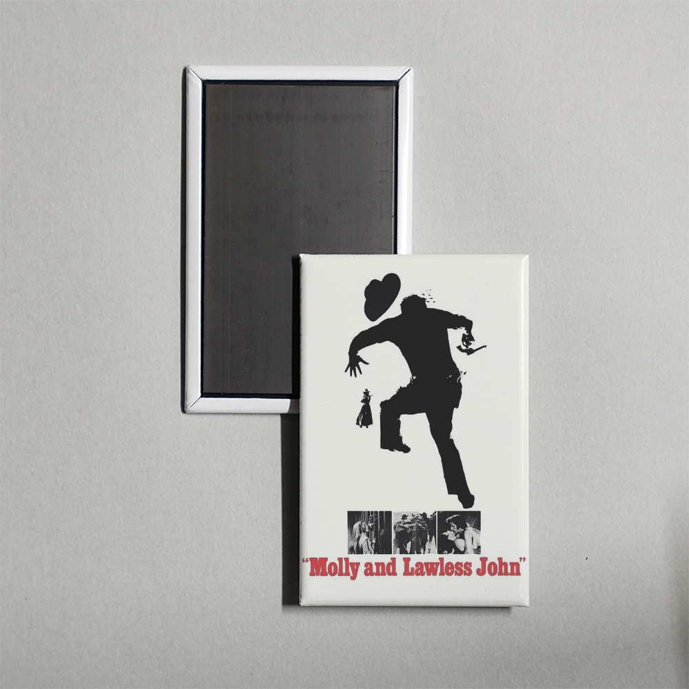 Molly and Lawless John Mini Movie Fridge Magnet