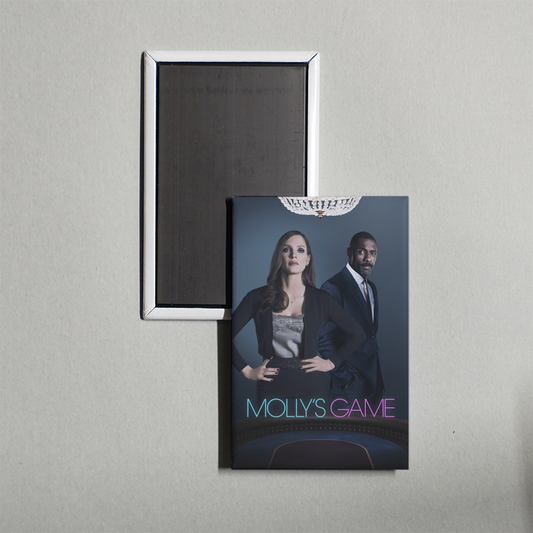 Molly's Game Mini Movie Fridge Magnet