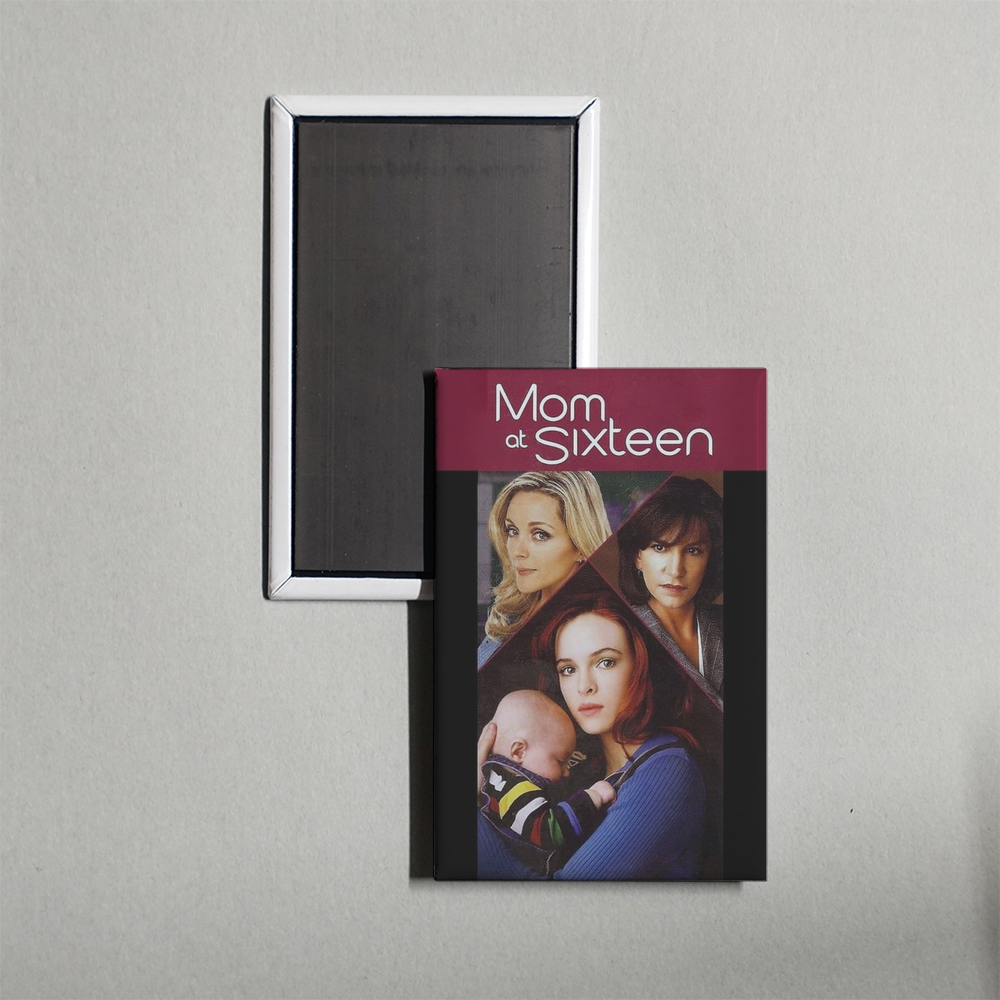 Mom at Sixteen Mini Movie Fridge Magnet