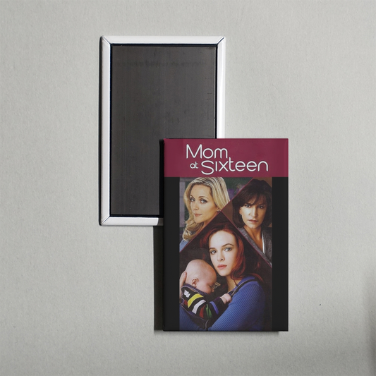 Mom at Sixteen Mini Movie Fridge Magnet
