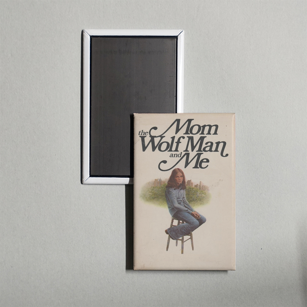 Mom, the Wolfman and Me Mini Movie Fridge Magnet
