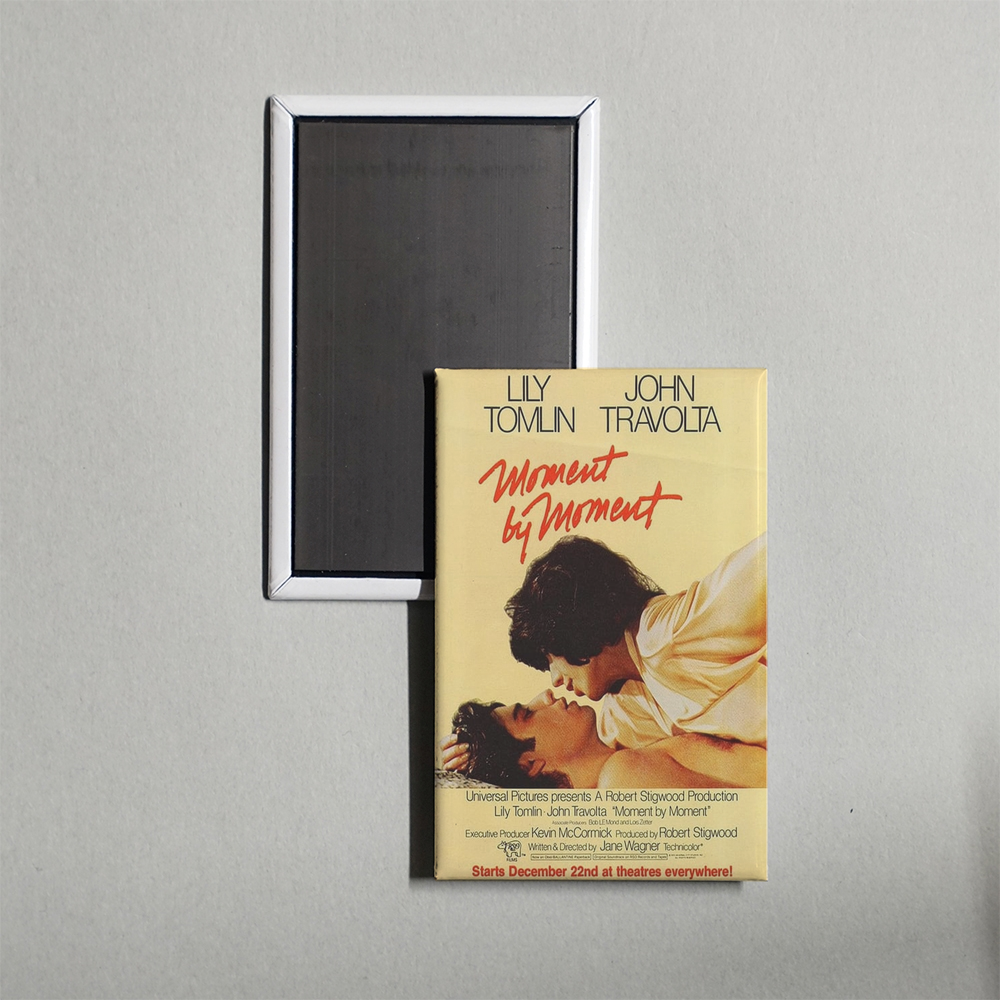 Moment by Moment Mini Movie Fridge Magnet
