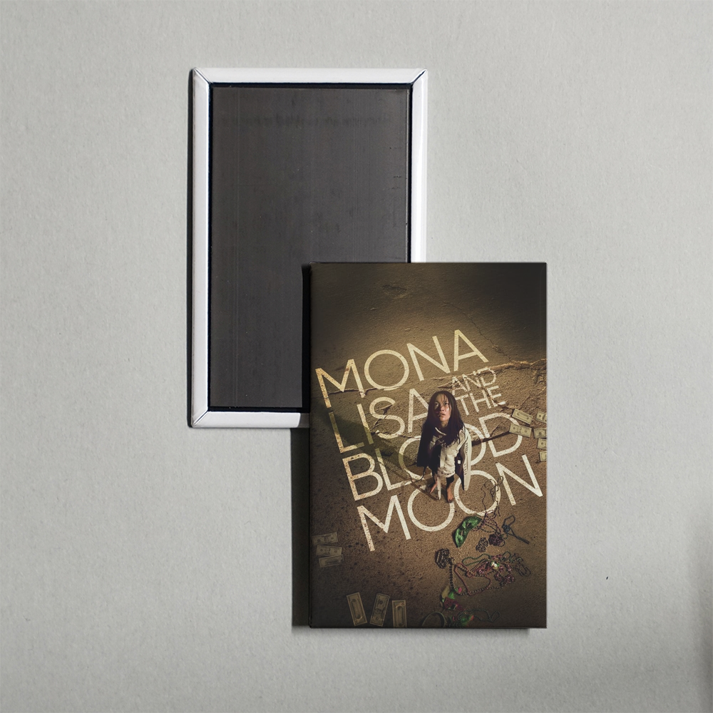 Mona Lisa and the Blood Moon Mini Movie Fridge Magnet