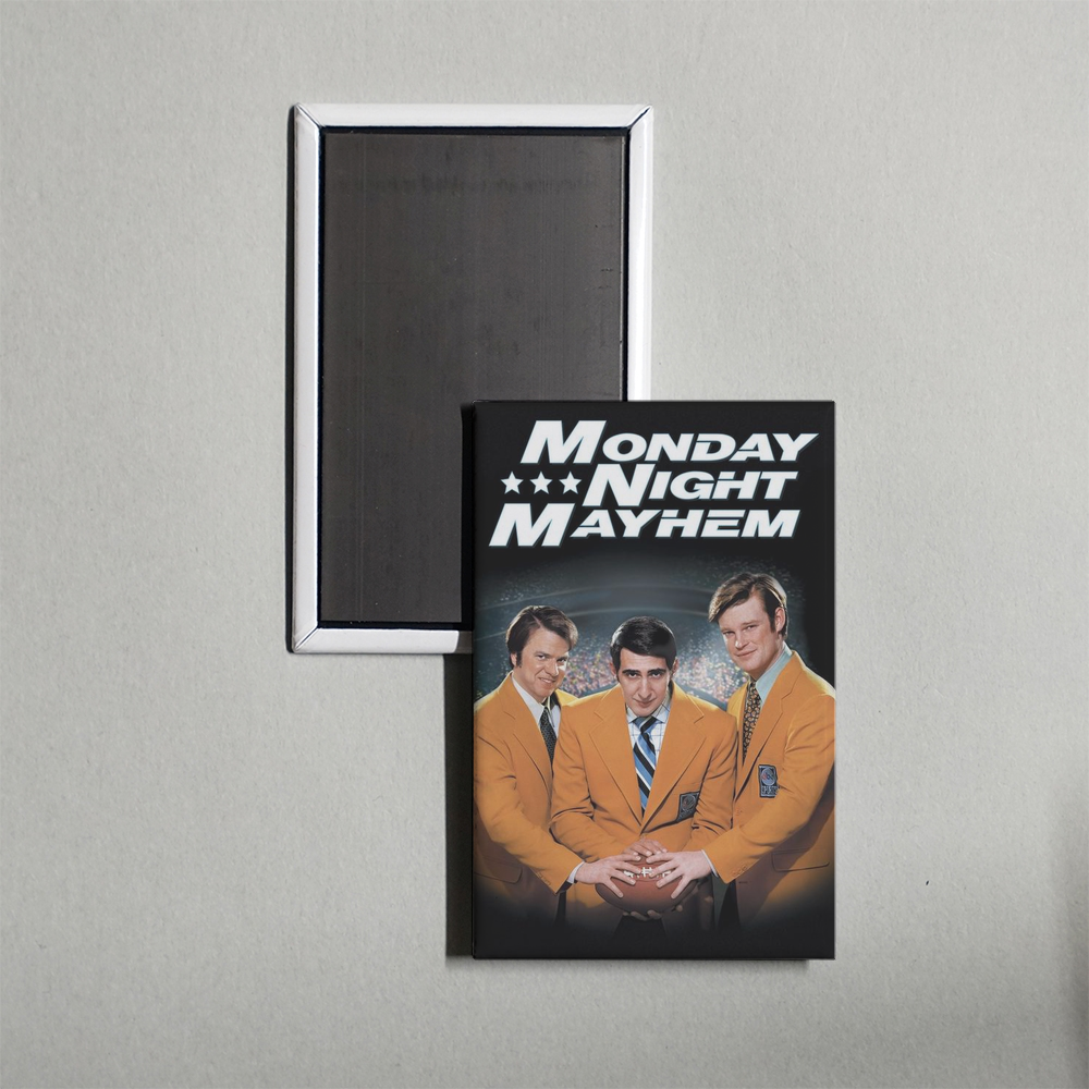 Monday Night Mayhem Mini Movie Fridge Magnet