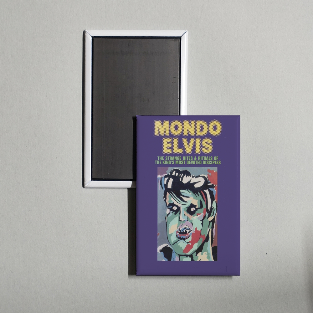 Mondo Elvis Mini Movie Fridge Magnet