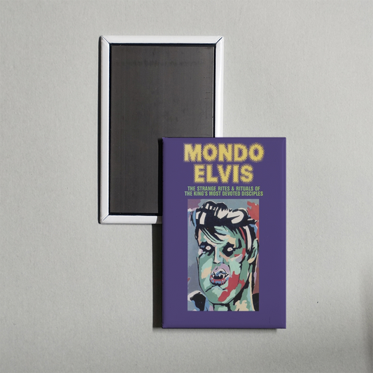 Mondo Elvis Mini Movie Fridge Magnet