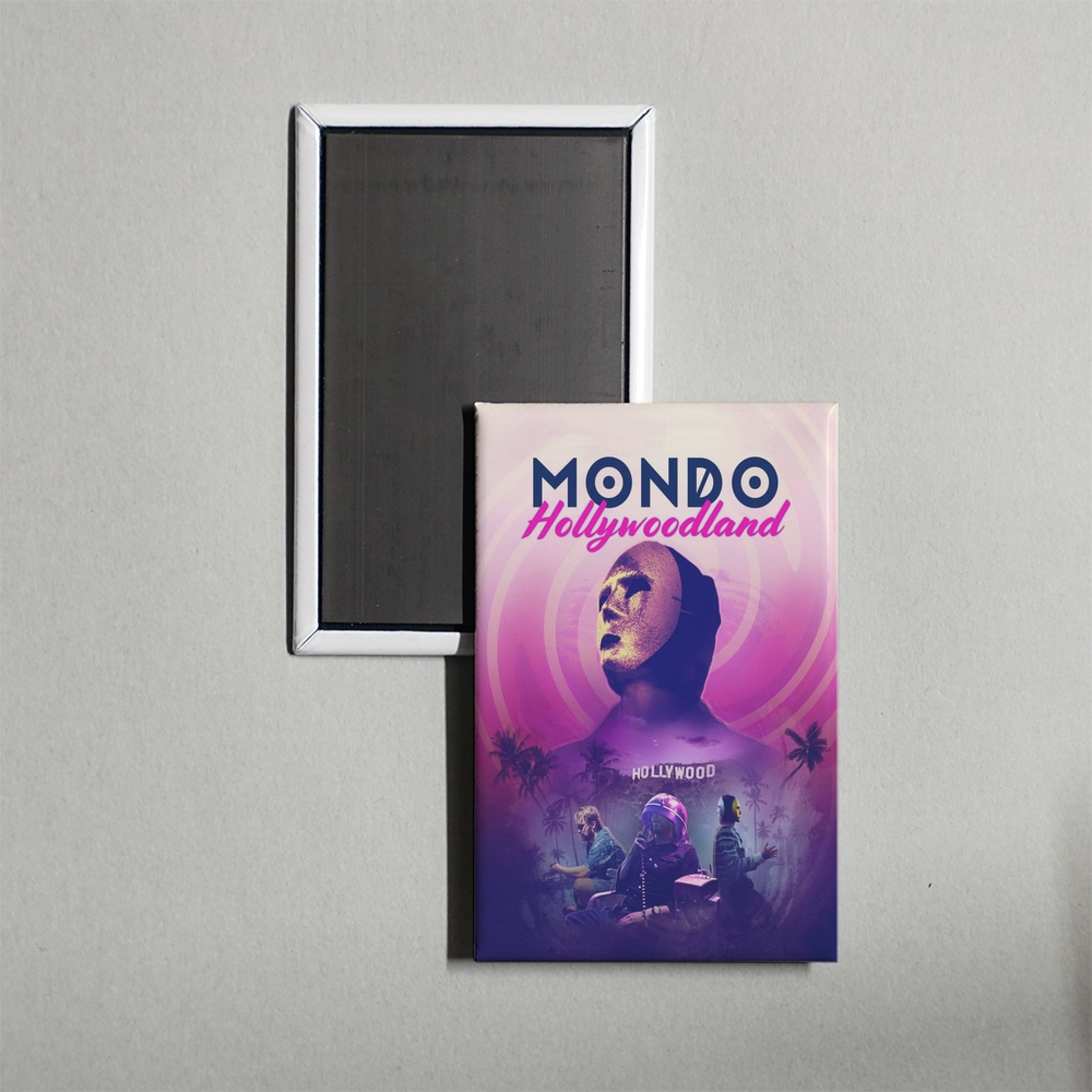 Mondo Hollywoodland Mini Movie Fridge Magnet