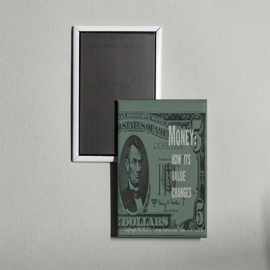 Money How Its Value Changes Mini Movie Fridge Magnet