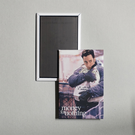 Money for Nothing Mini Movie Fridge Magnet