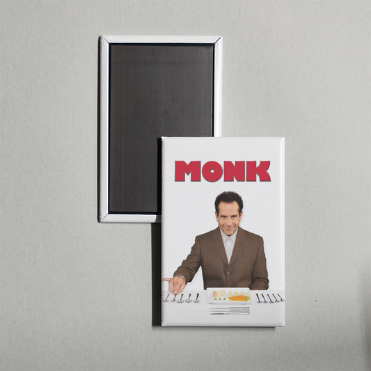 Monk TV Show Fridge Magnet