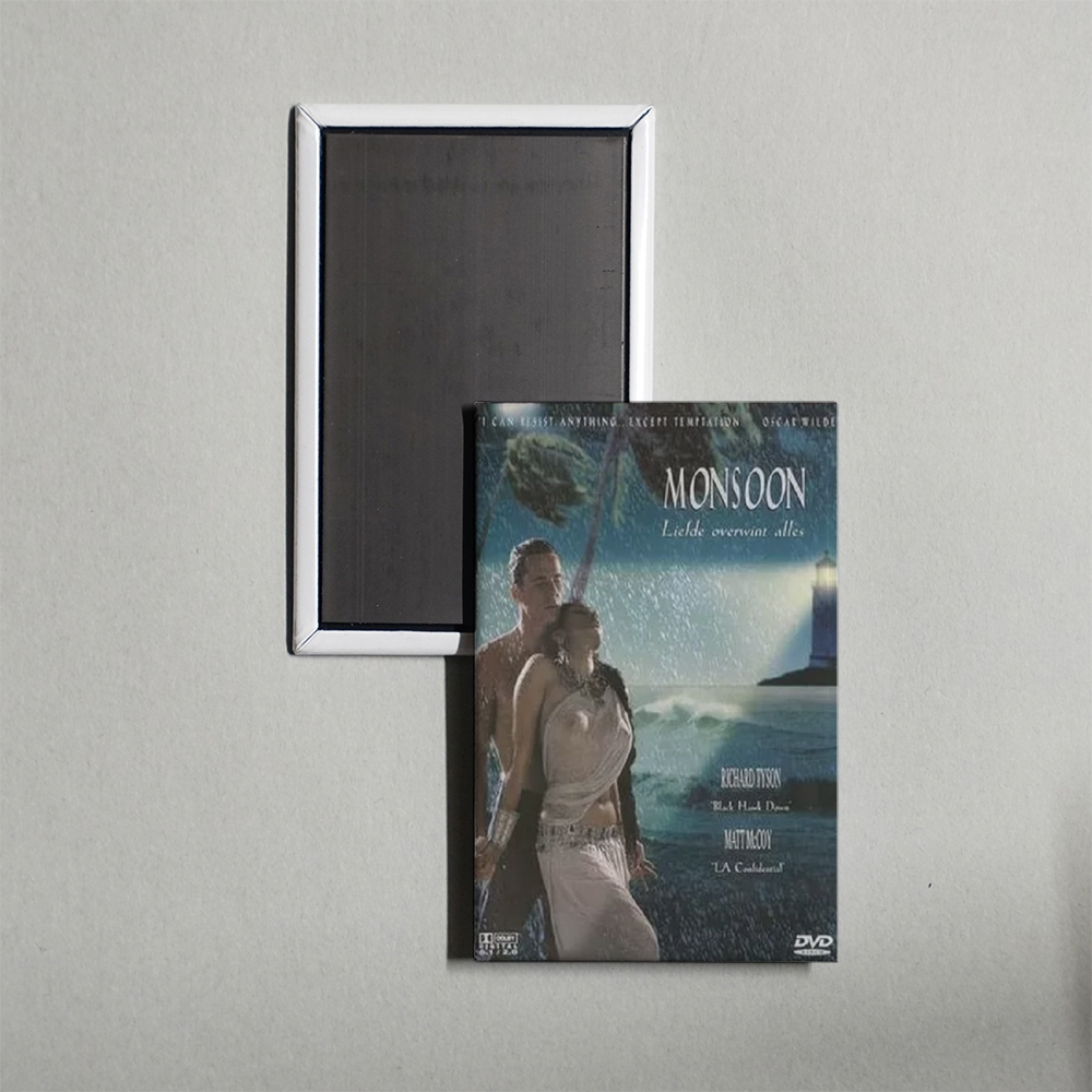 Monsoon Mini Movie Fridge Magnet