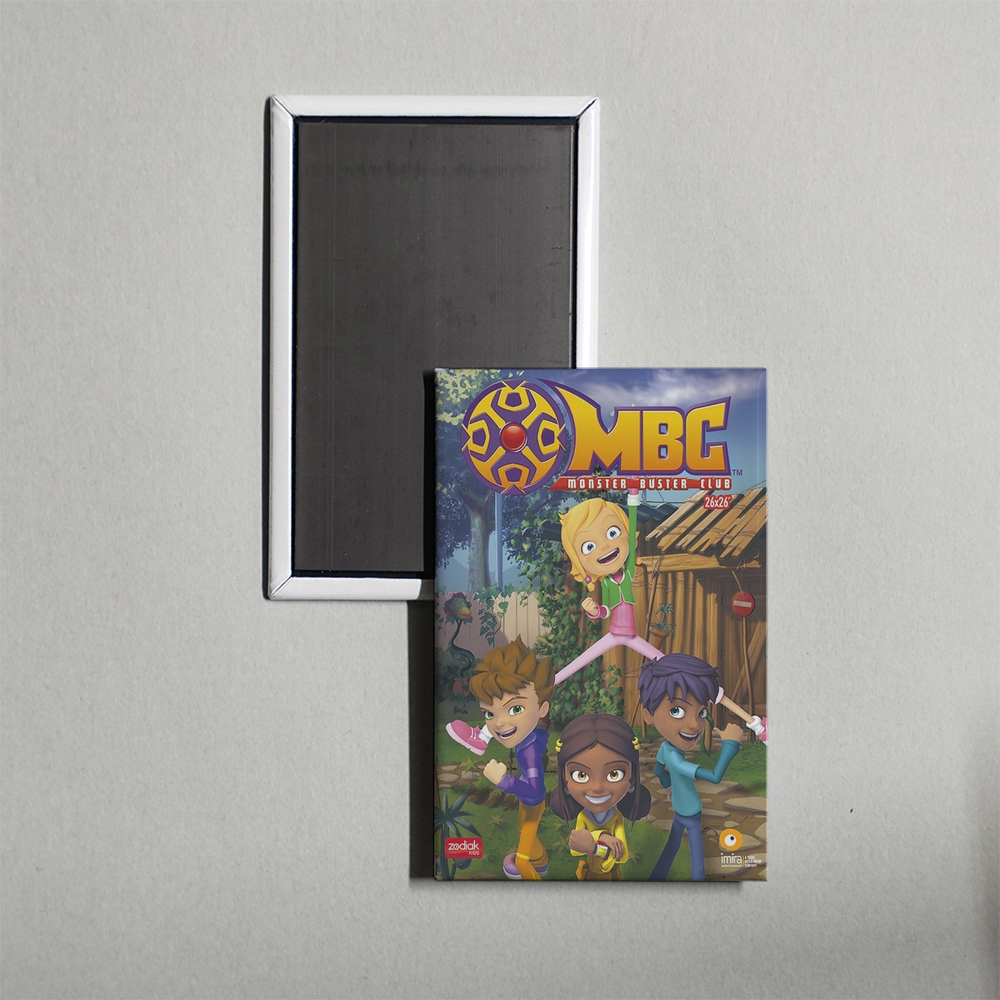 Monster Buster Club TV Show Fridge Magnet