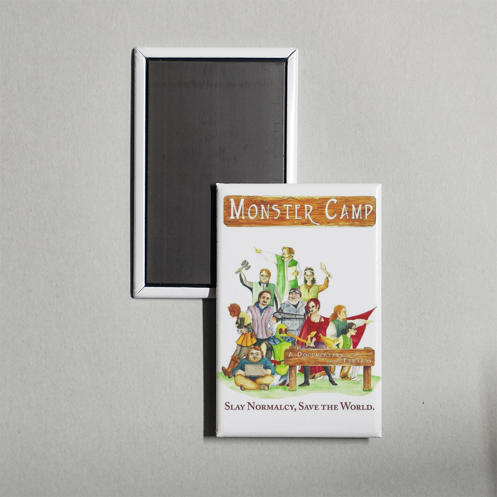 Monster Camp Mini Movie Fridge Magnet