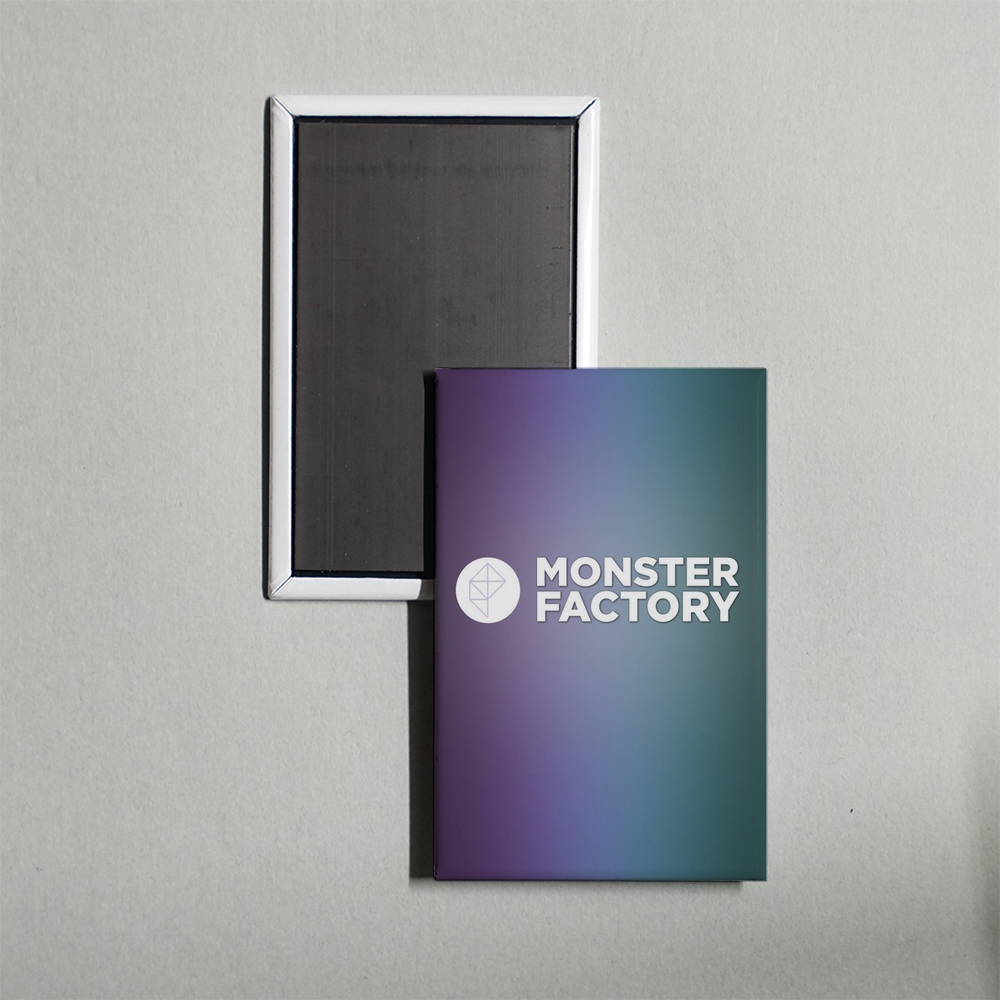 Monster Factory TV Show Fridge Magnet