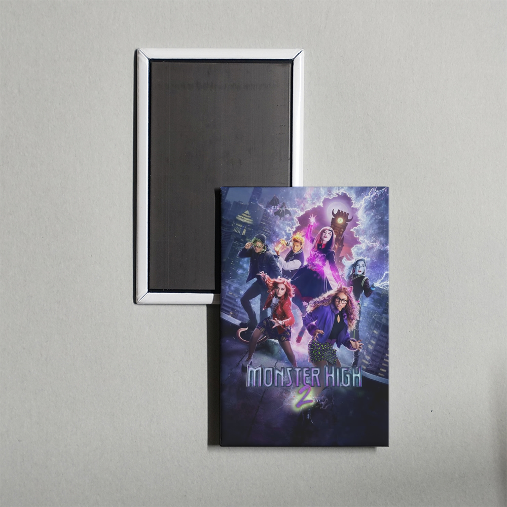 Monster High 2 Mini Movie Fridge Magnet