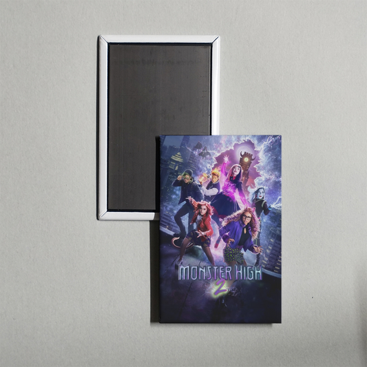 Monster High 2 Mini Movie Fridge Magnet