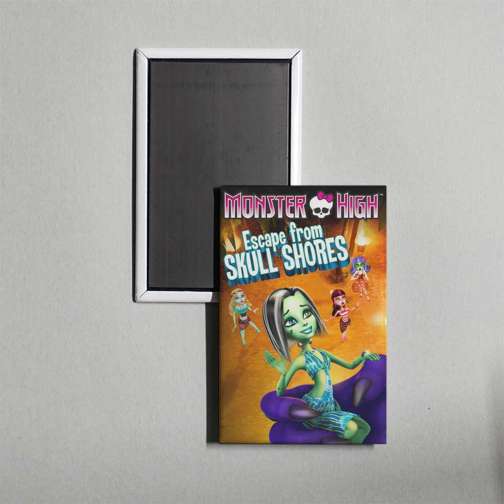 Monster High Escape from Skull Shores Mini Movie Fridge Magnet