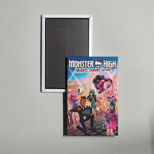 Monster High Frights, Camera, Action! Mini Movie Fridge Magnet