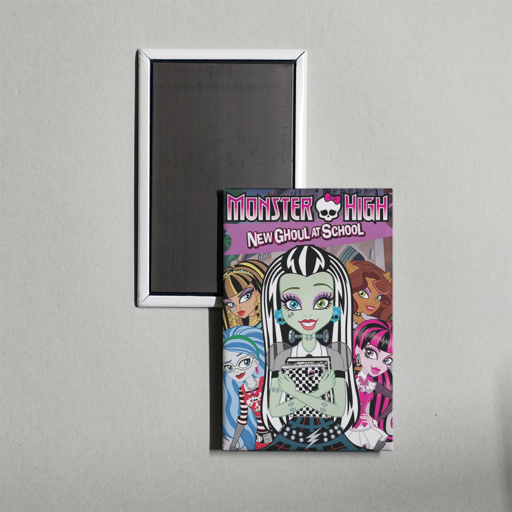 Monster High New Ghoul at School Mini Movie Fridge Magnet