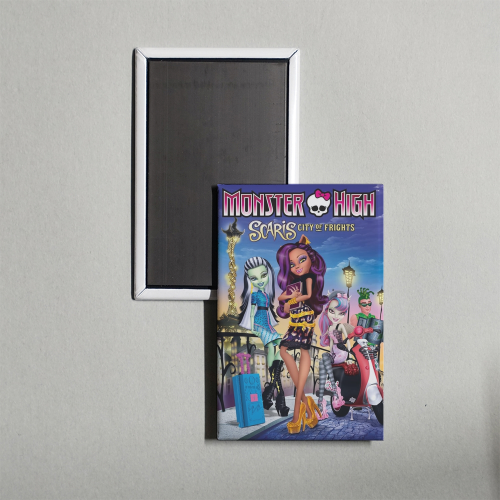 Monster High Scaris City of Frights Mini Movie Fridge Magnet