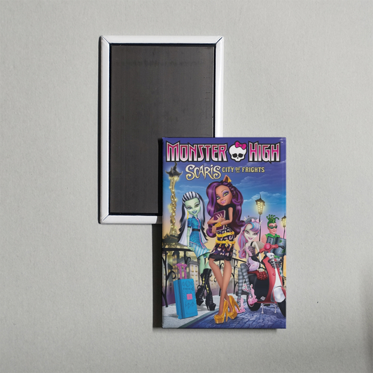 Monster High Scaris City of Frights Mini Movie Fridge Magnet