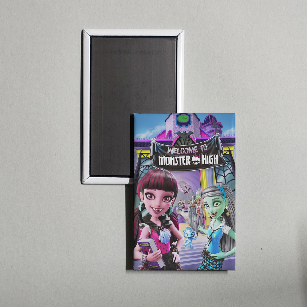 Monster High Welcome to Monster High Mini Movie Fridge Magnet