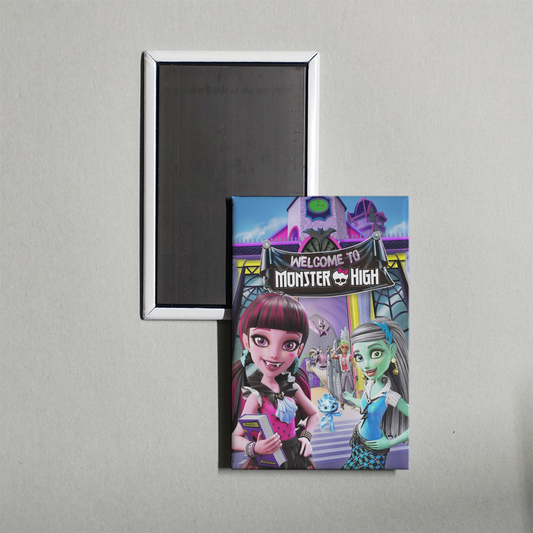 Monster High Welcome to Monster High Mini Movie Fridge Magnet