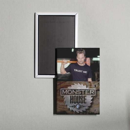 Monster House TV Show Fridge Magnet