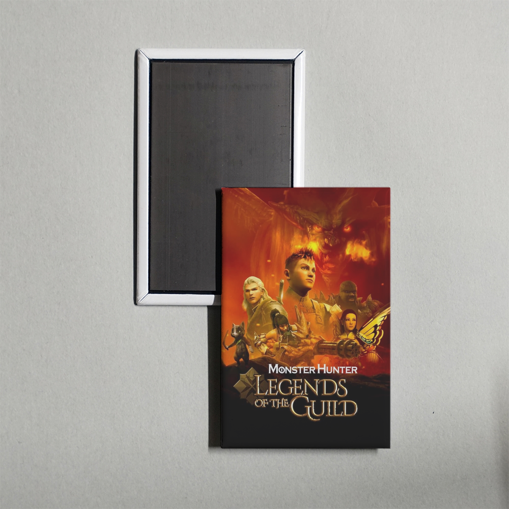 Monster Hunter Legends of the Guild Mini Movie Fridge Magnet