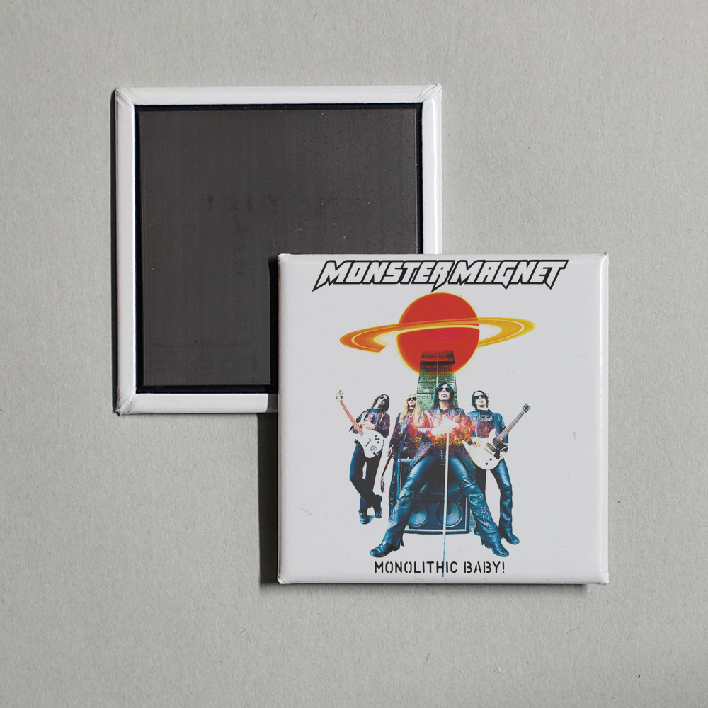 Monster Magnet - Monolithic Baby! Album Cover Fridge Magnet