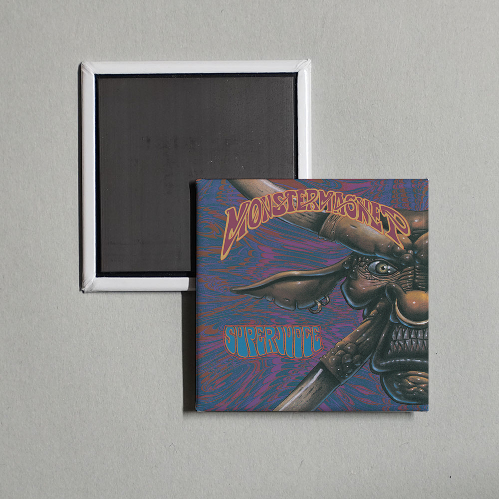Monster Magnet - Superjudge Album Cover Fridge Magnet