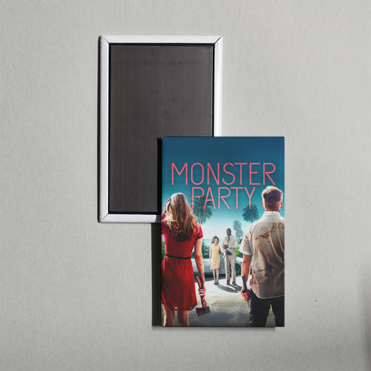 Monster Party Mini Movie Fridge Magnet
