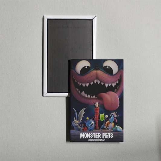 Monster Pets A Hotel Transylvania Short Mini Movie Fridge Magnet