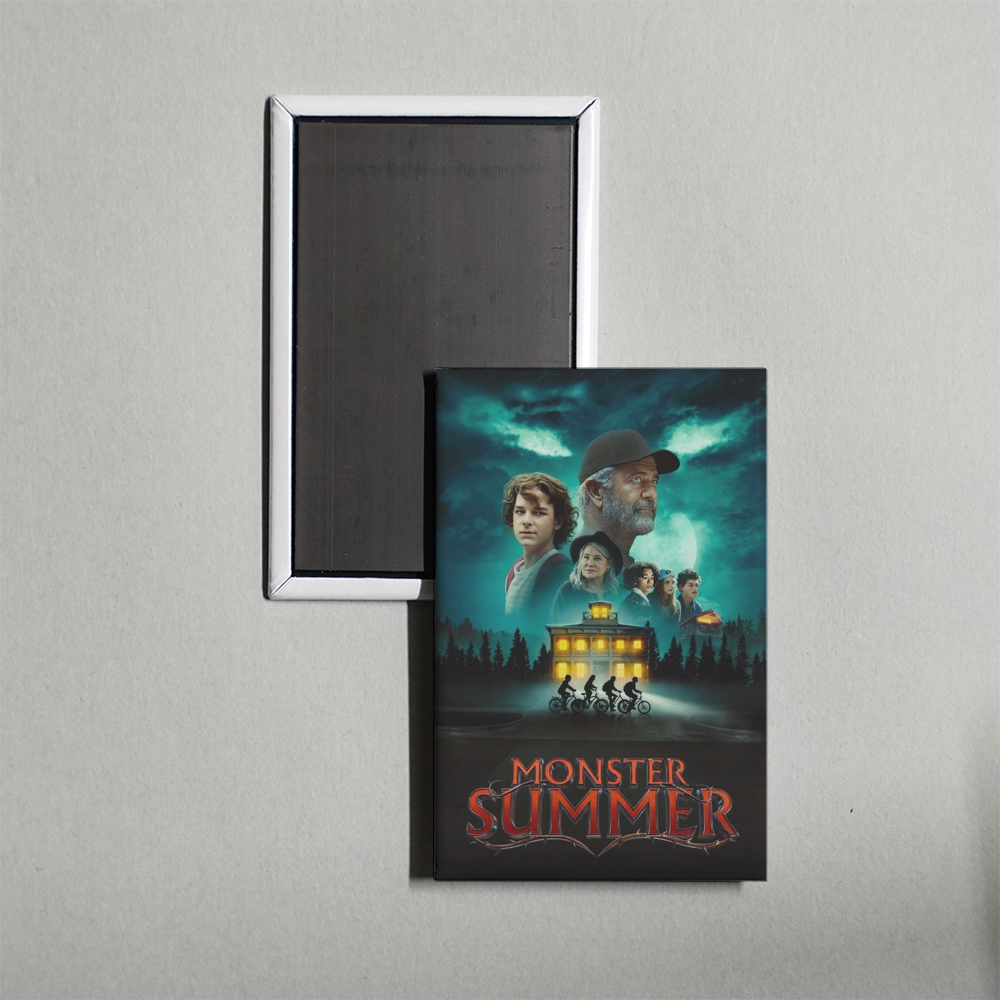Monster Summer Mini Movie Fridge Magnet