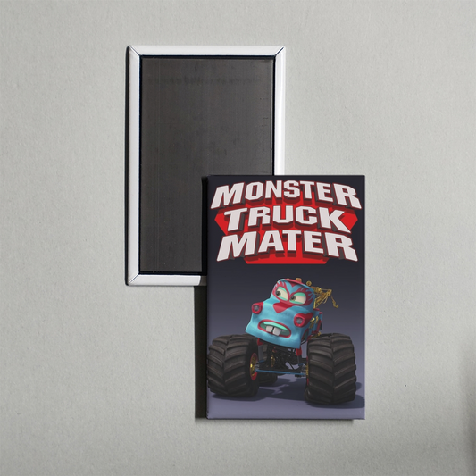 Monster Truck Mater Mini Movie Fridge Magnet