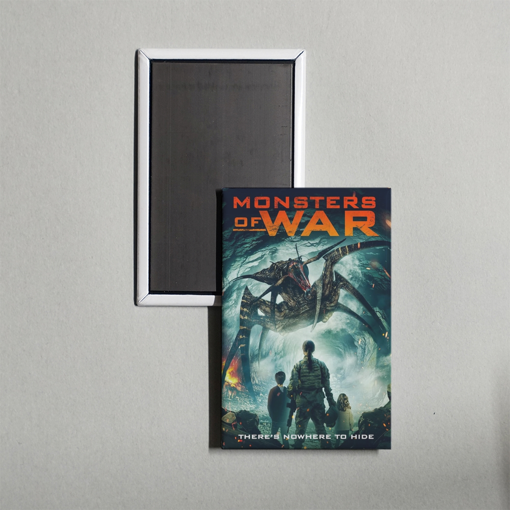 Monsters of War Mini Movie Fridge Magnet