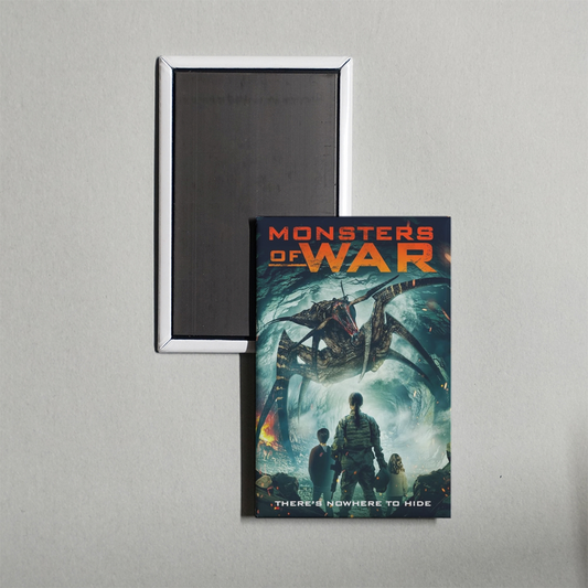 Monsters of War Mini Movie Fridge Magnet