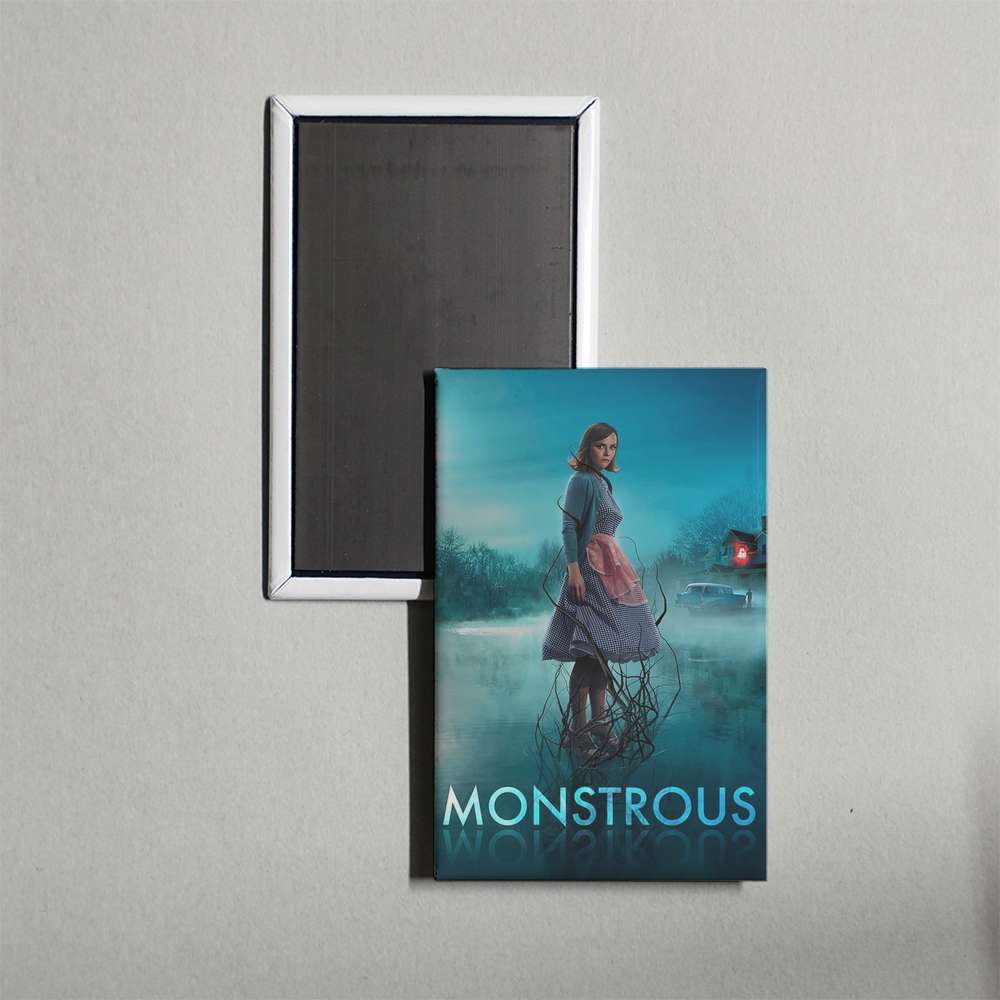 Monstrous Mini Movie Fridge Magnet