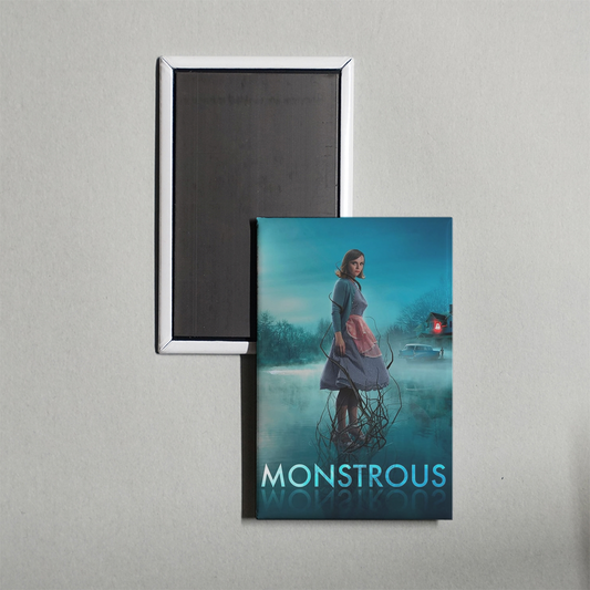 Monstrous Mini Movie Fridge Magnet