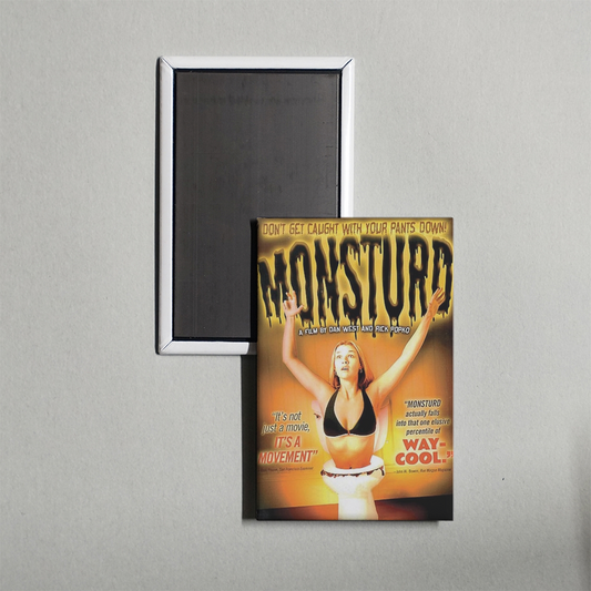 Monsturd Mini Movie Fridge Magnet
