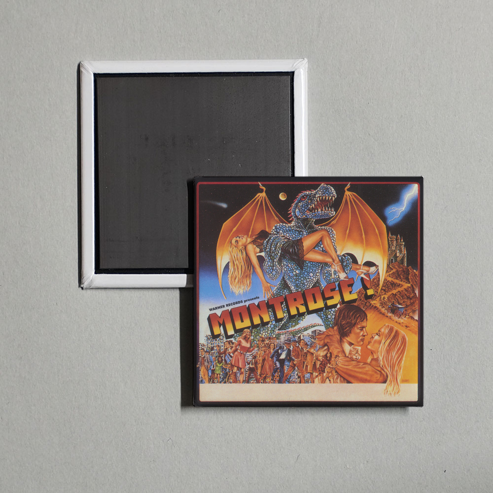 Montrose - Warner Brothers Presents Montrose Album Cover Fridge Magnet