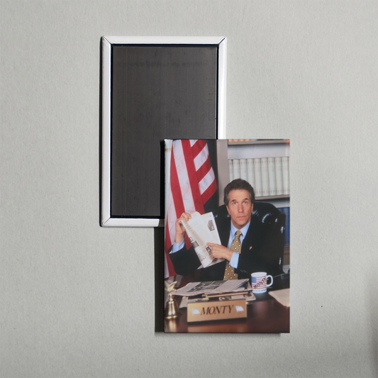 Monty TV Show Fridge Magnet