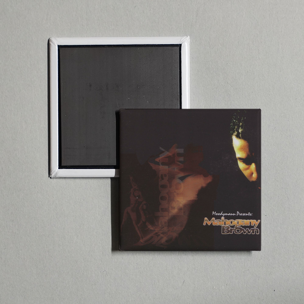 Moodymann - Mahogany Brown Album Cover Fridge Magnet