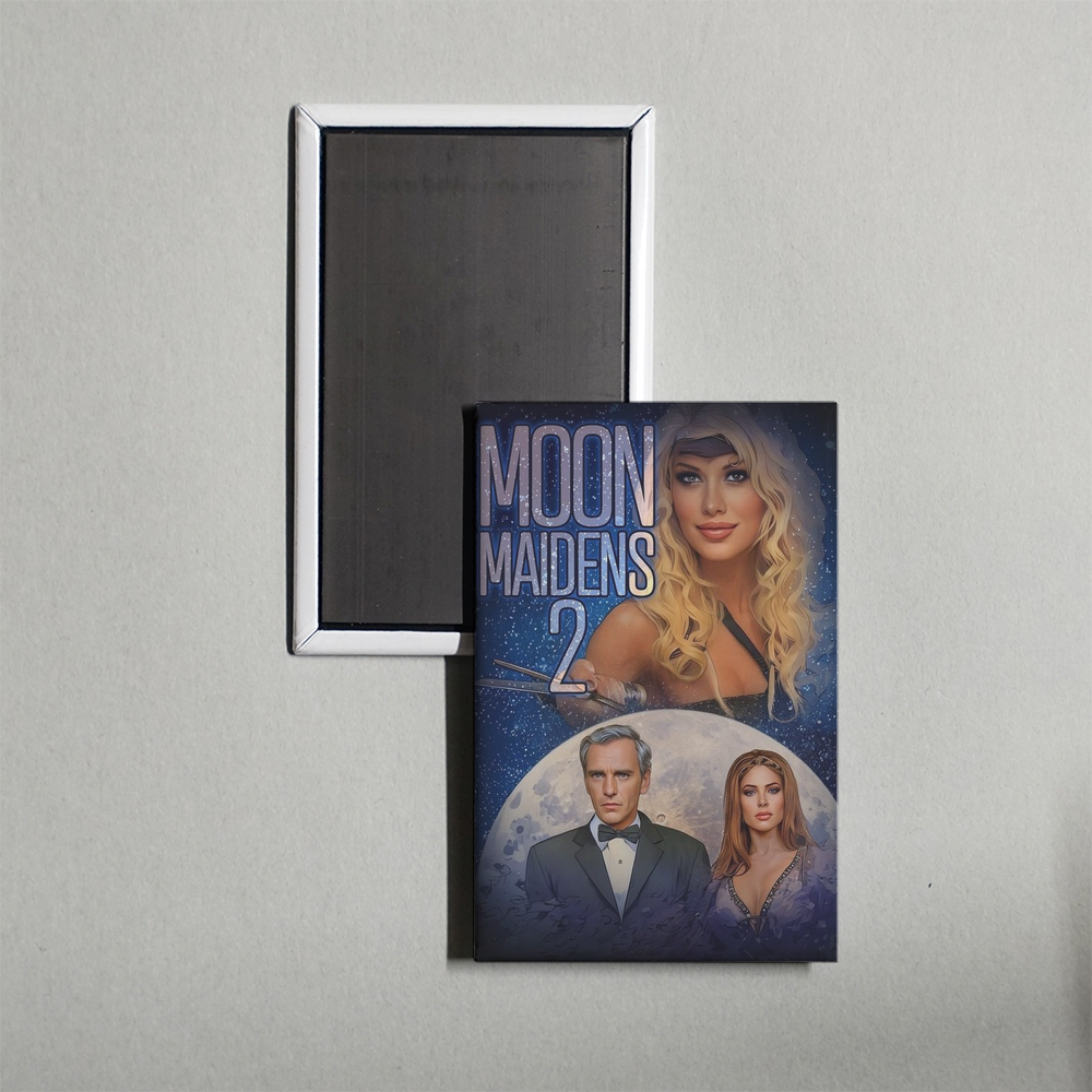 Moon Maidens 2 Mini Movie Fridge Magnet