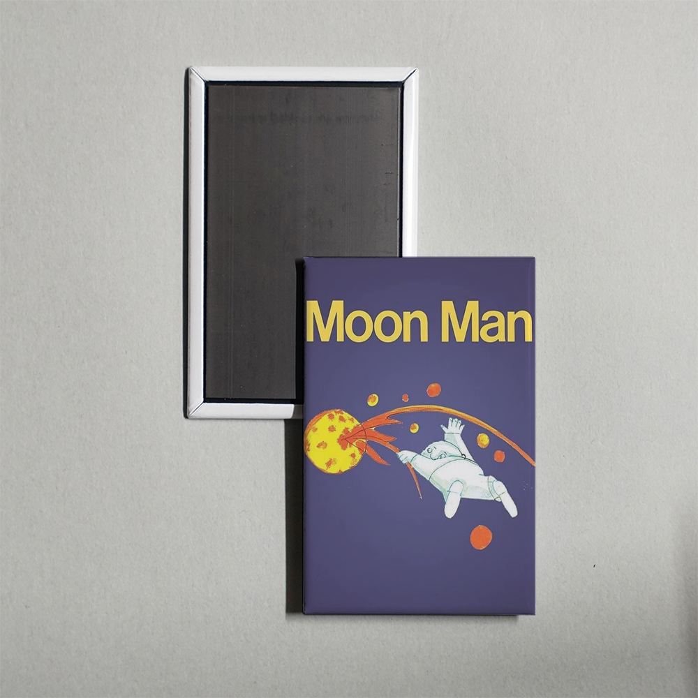 Moon Man Mini Movie Fridge Magnet